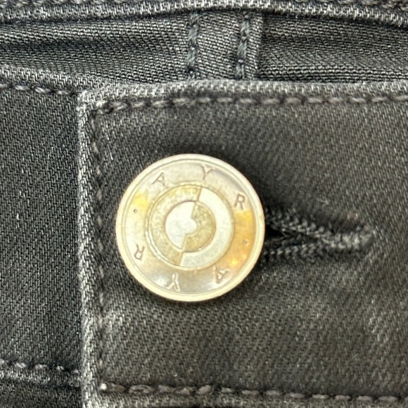 AYR The Chiller Eclipse Black Jeans W 29 L 28 Skinny Leg Stretchy Soft Body-con - Picture 7 of 16